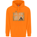 The Walking Mum Funny Mothers Day Mummy Childrens Kids Hoodie Orange