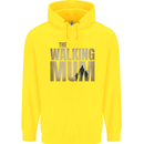 The Walking Mum Funny Mothers Day Mummy Childrens Kids Hoodie Yellow
