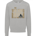 The Walking Mum Funny Mothers Day Mummy Kids Sweatshirt Jumper Sports Grey