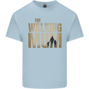 The Walking Mum Funny Mothers Day Mummy Kids T-Shirt Childrens Light Blue