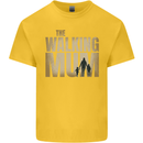 The Walking Mum Funny Mothers Day Mummy Kids T-Shirt Childrens Yellow