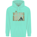 The Walking Mum Funny Mothers Day Mummy Mens 80% Cotton Hoodie Peppermint