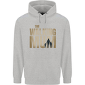 The Walking Mum Funny Mothers Day Mummy Mens 80% Cotton Hoodie Sports Grey
