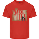 The Walking Mum Funny Mothers Day Mummy Mens Cotton T-Shirt Tee Top Red