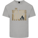The Walking Mum Funny Mothers Day Mummy Mens Cotton T-Shirt Tee Top Sports Grey