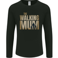 The Walking Mum Funny Mothers Day Mummy Mens Long Sleeve T-Shirt Black