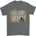 The Walking Mum Funny Mothers Day Mummy Mens T-Shirt 100% Cotton Charcoal