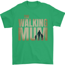 The Walking Mum Funny Mothers Day Mummy Mens T-Shirt 100% Cotton Irish Green