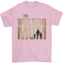 The Walking Mum Funny Mothers Day Mummy Mens T-Shirt 100% Cotton Light Pink
