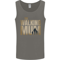 The Walking Mum Funny Mothers Day Mummy Mens Vest Tank Top Charcoal