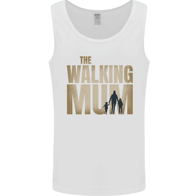 The Walking Mum Funny Mothers Day Mummy Mens Vest Tank Top White