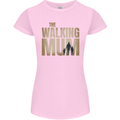 The Walking Mum Funny Mothers Day Mummy Womens Petite Cut T-Shirt Light Pink