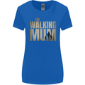 The Walking Mum Funny Mothers Day Mummy Womens Wider Cut T-Shirt Royal Blue