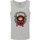 The Warrior Gym Spartan Helmet Bodybuilding Mens Vest Tank Top Sports Grey