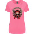 The Warrior Gym Spartan Helmet Bodybuilding Womens Wider Cut T-Shirt Azalea