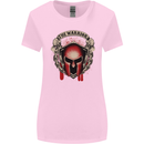 The Warrior Gym Spartan Helmet Bodybuilding Womens Wider Cut T-Shirt Light Pink