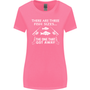There Are Three Fish Sizes Funny Fishing Womens Wider Cut T-Shirt Azalea