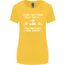 There Are Three Fish Sizes Funny Fishing Womens Wider Cut T-Shirt Yellow