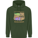 There's So Much Room for Activities Childrens Kids Hoodie Forest Green