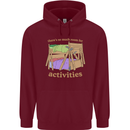 There's So Much Room for Activities Childrens Kids Hoodie Maroon