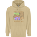 There's So Much Room for Activities Mens 80% Cotton Hoodie Sand