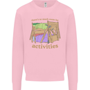 There's So Much Room for Activities Mens Sweatshirt Jumper Light Pink