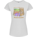 There's So Much Room for Activities Womens Petite Cut T-Shirt White