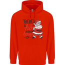 There's a Ho In This House Funny Christmas Childrens Kids Hoodie Bright Red