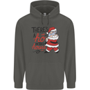 There's a Ho In This House Funny Christmas Childrens Kids Hoodie Storm Grey