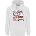 There's a Ho In This House Funny Christmas Childrens Kids Hoodie White