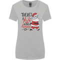 There's a Ho In This House Funny Christmas Womens Wider Cut T-Shirt Sports Grey