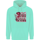 There's a New Gamer in Town Gaming Childrens Kids Hoodie Peppermint
