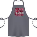There's a New Gamer in Town Gaming Cotton Apron 100% Organic Steel