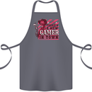 There's a New Gamer in Town Gaming Cotton Apron 100% Organic Steel