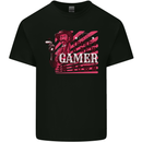 There's a New Gamer in Town Gaming Kids T-Shirt Childrens Black