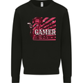 There's a New Gamer in Town Gaming Mens Sweatshirt Jumper Black