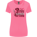 There's a New Gamer in Town Gaming Womens Wider Cut T-Shirt Azalea