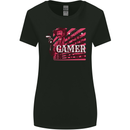 There's a New Gamer in Town Gaming Womens Wider Cut T-Shirt Black