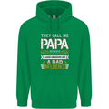 They Call Me Papa Funny Father's Day Mens 80% Cotton Hoodie Irish Green