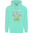 They Call Me Papa Funny Father's Day Mens 80% Cotton Hoodie Peppermint