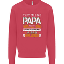 They Call Me Papa Funny Father's Day Mens Sweatshirt Jumper Heliconia
