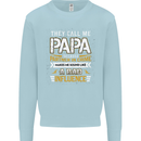 They Call Me Papa Funny Father's Day Mens Sweatshirt Jumper Light Blue