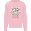 They Call Me Papa Funny Father's Day Mens Sweatshirt Jumper Light Pink