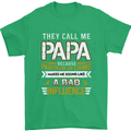 They Call Me Papa Funny Father's Day Mens T-Shirt Cotton Gildan Irish Green
