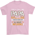 They Call Me Papa Funny Father's Day Mens T-Shirt Cotton Gildan Light Pink
