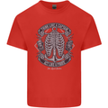 Think Like a Pirate Act Captian Sailing Kids T-Shirt Childrens Red