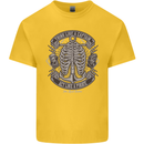 Think Like a Pirate Act Captian Sailing Kids T-Shirt Childrens Yellow