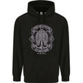 Think Like a Pirate Act Captian Sailing Mens 80% Cotton Hoodie Black