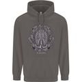 Think Like a Pirate Act Captian Sailing Mens 80% Cotton Hoodie Charcoal