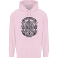 Think Like a Pirate Act Captian Sailing Mens 80% Cotton Hoodie Light Pink